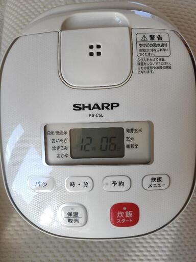炊飯器 (SHARP KS-C5L)