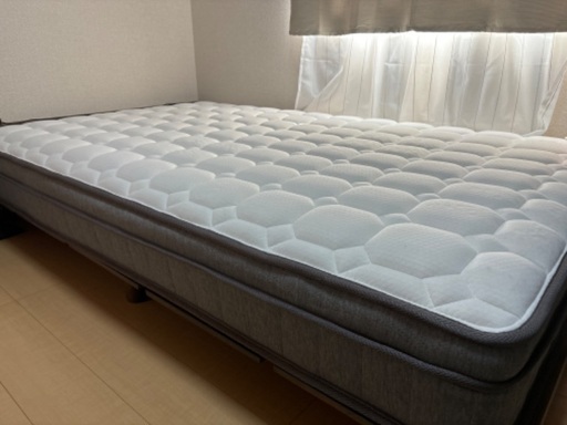 モダンデコ 超極厚 25cm 快眠マットレス （セミダブル）