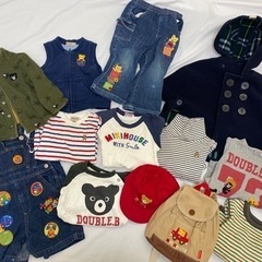 値下げしました！ミキハウス  男の子　90サイズ　秋冬13点まとめ売り