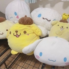 ポムポムプリン シナモロール ぬいぐるみまとめ売り