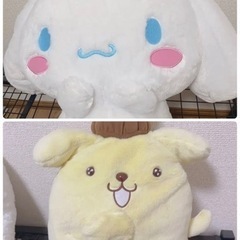 ポムポムプリン シナモロール ぬいぐるみまとめ売りの画像