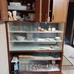 大工が作った食器棚