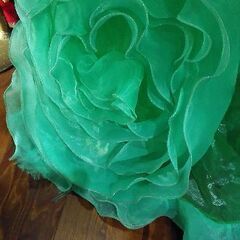 ★SALE★☆USED☆　エメラルドグリーン・パーティードレスの画像