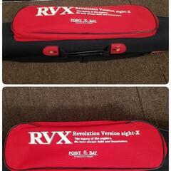 【美品】POINT BAY RVX ロッドケース　黒/赤　125㎝の画像