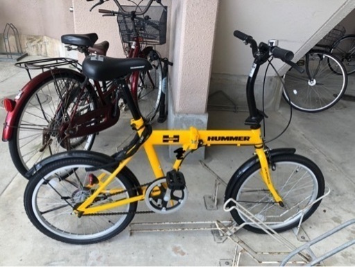 HUMMER 折りたたみ自転車 変速なし