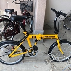 HUMMER 折りたたみ自転車 変速なし