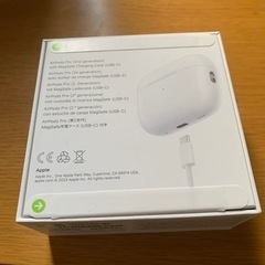 AirPods pro第二世帯TypeC保証未開始MTJV3JAの画像
