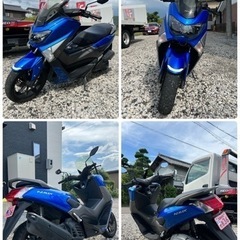 ❤️ご成約済❤️⭐️ヤマハ N-MAX⭐️即日納車可能‼️⭐️距離1万9千㌔⭐️LEDヘッドライト⭐️の画像