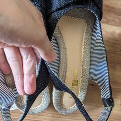 厚底サンダル　未使用品の画像