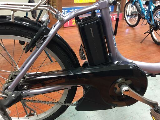 RIDGESTONE　電動自転車　A2PC38　フラッシュパープル色　20インチ　2020年製