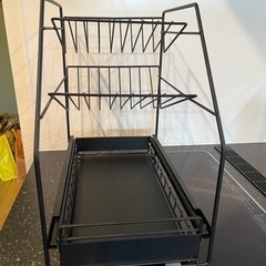 シンク下　収納　スライド　ラック