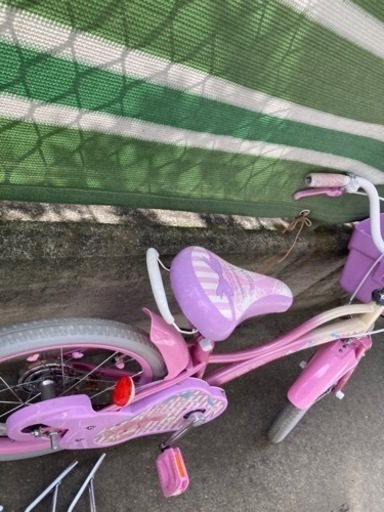 子供　18インチ　三輪車　自転車　自宅保管　