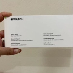 アップルウォッチのベルトの画像