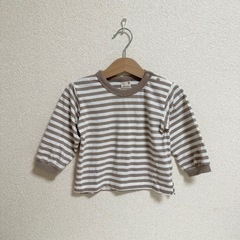 保育園着 petit main 子供服 ボーダートップス 保育園...