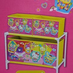 【決まりました】サンリオキャラクターズ デコラップ3ボックス付き収納ケースの画像