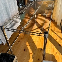 ルミナス　メタルラック　25㎜　棚1枚　ポール4本の画像