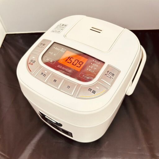 10/19アイリスオーヤマ/IRIS OHYAMA 炊飯器 ERC-MB30-W-D 2020年製 3合炊 マイコン
