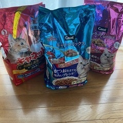 キャットフード　3袋