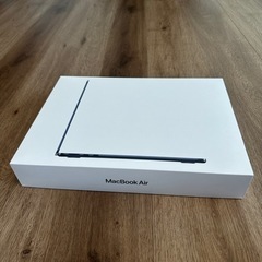 MacBook air m2 メモリ8gb SSD512 ミッドナイト 2022の画像