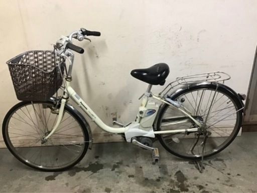 51□岐阜発　△Panasonic Lithium vivi SS/電動自転車/電動アシスト自転車/26インチ/走行確認/アシスト確認