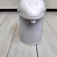 T【コレ見て　ポット】　象印　昭和レトロ　ポット　ガラス製　魔法瓶　AB-RB22　押すだけポットの画像