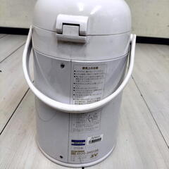 T【コレ見て　ポット】　象印　昭和レトロ　ポット　ガラス製　魔法瓶　AB-RB22　押すだけポットの画像