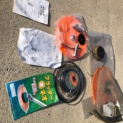 みやき町から手押し式草刈機の画像