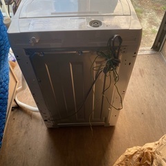 シャープ SHARP ES-GE5C-W 動作OK 全自動洗濯機 5.5kg ホワイト 2019年製