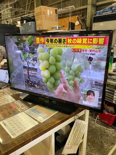 ✨安心の動作保証付✨SHARP 2019年製 40インチ液晶テレビ 2T-C40AE1【愛市IT008188-104】