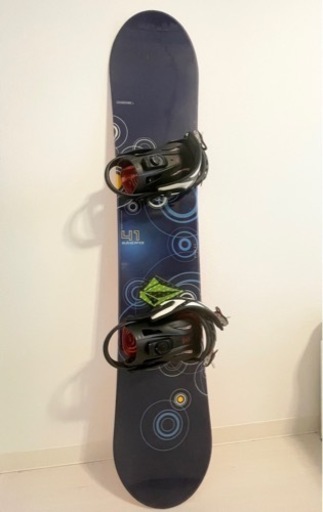 SALOMON スノーボード ビンディング付き