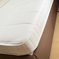 シングルベッド　ポケットコイルマットレスセットの画像