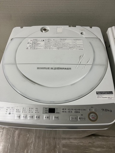 SHARP 2018年式 使用期間わずか　7キロ