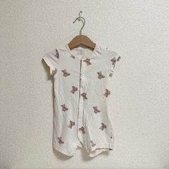 子供服 ベビー服 西松屋 ロンパース くま くまロンパース 80