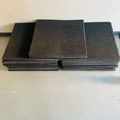 80枚以上 使用少ない美品 洗えるタイルカーペット(ハーゲン D...