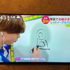 SHARP 45型　5年使用　