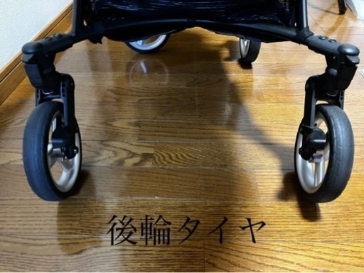 【週末限定お値下げ中】A型ベビーカー　Pigeon ランフィ　エフ　ストライプブラウン