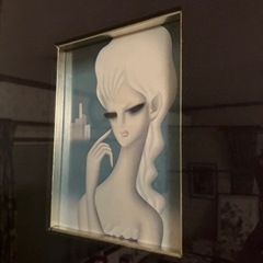 絵画🖼️  東郷青児　　陶器画の画像