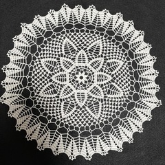 ハンドメイド！！レース編み  ドイリー
