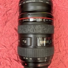 キヤノン EF 24-70mm F2.8L USM レンズ内チリありの画像
