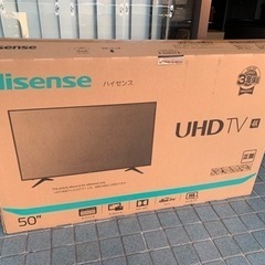 ※終了※PayPayOK★訳アリ★未使用★50インチ 液晶テレビ 50A6100の画像