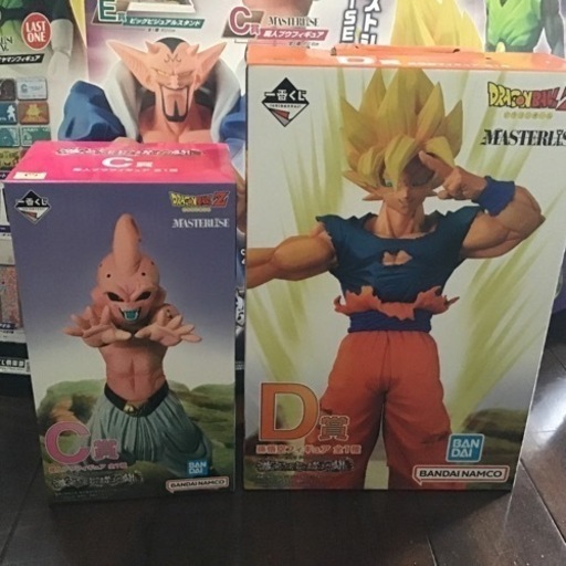 ドラゴンボール　C賞　魔人ブウ　D賞　孫悟空