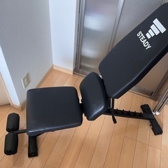 トレーニングベンチマシン 美品耐荷重300kg 折りたたみ