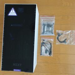 （10/8 大幅値下げ）NZXT H1(Version2) Mini-ITX対応オールインワンPCケース 750W電源/140mm水冷クーラー/PCIe Gen4対応 ホワイト CS-H11BW-JP 個人出品