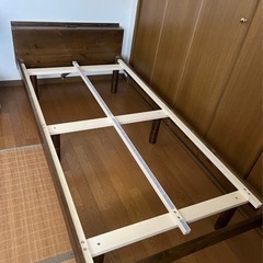 訳ありシングルベッド2台！の画像