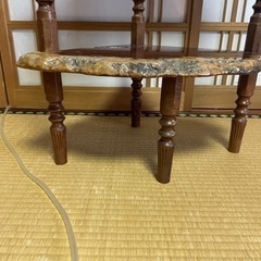 花梨(天然木)の3段棚の画像