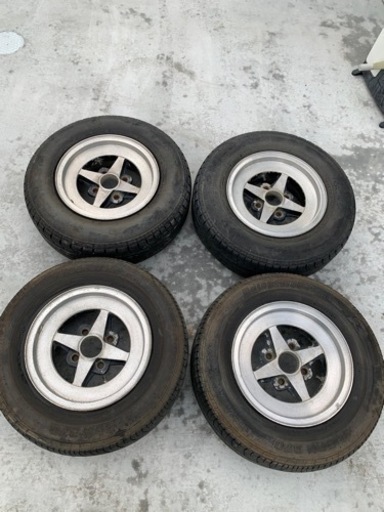 旧車　ワーク　エキップ　エクイップ　13インチ　当時物