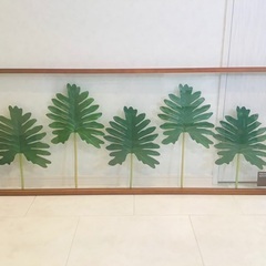大型リーフパネル　リーフアート　アートパネル　壁飾り　フェイクグ...