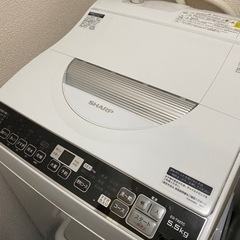 【受け渡し先決まりました！】シャープ　洗濯機　5.5キロの画像