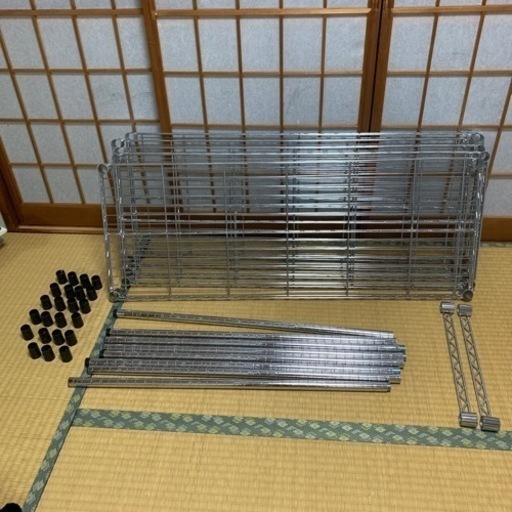 [取り引き中]ステンレスラック大５段