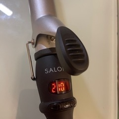 SALONIA(サロニア) セラミックカールヘアアイロン プロ仕様 MAX210℃の画像